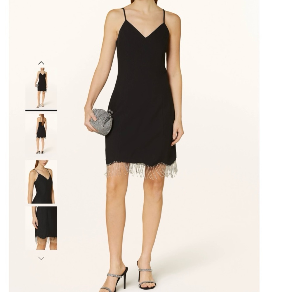 New - Y.A.S. Dress with decorative gems flapper dress 20s art deco